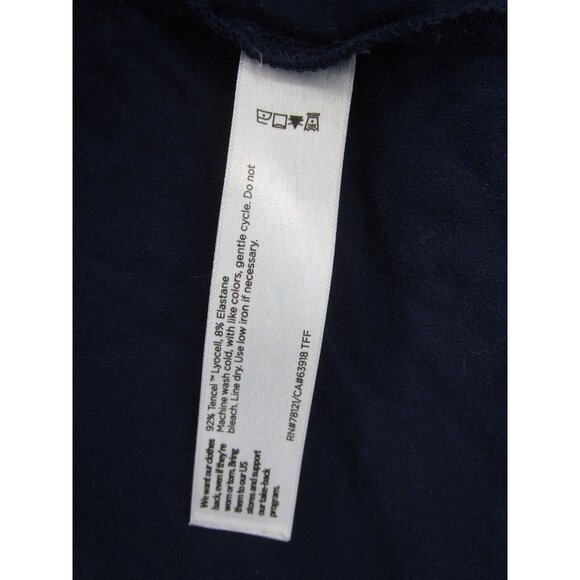 Eileen Fisher Dress XS Midi Pullover Tank Top Shirt Cottage Peasant - Picture 8 of 9